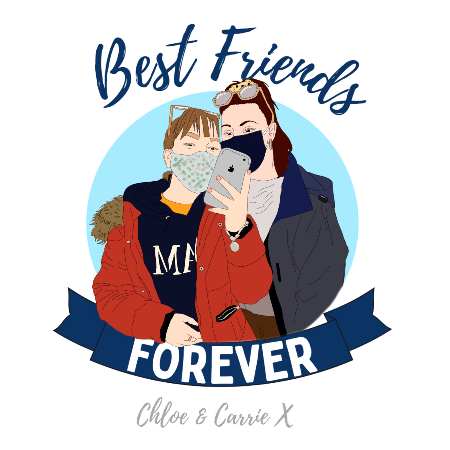 BEST FRIEND PORTRAIT